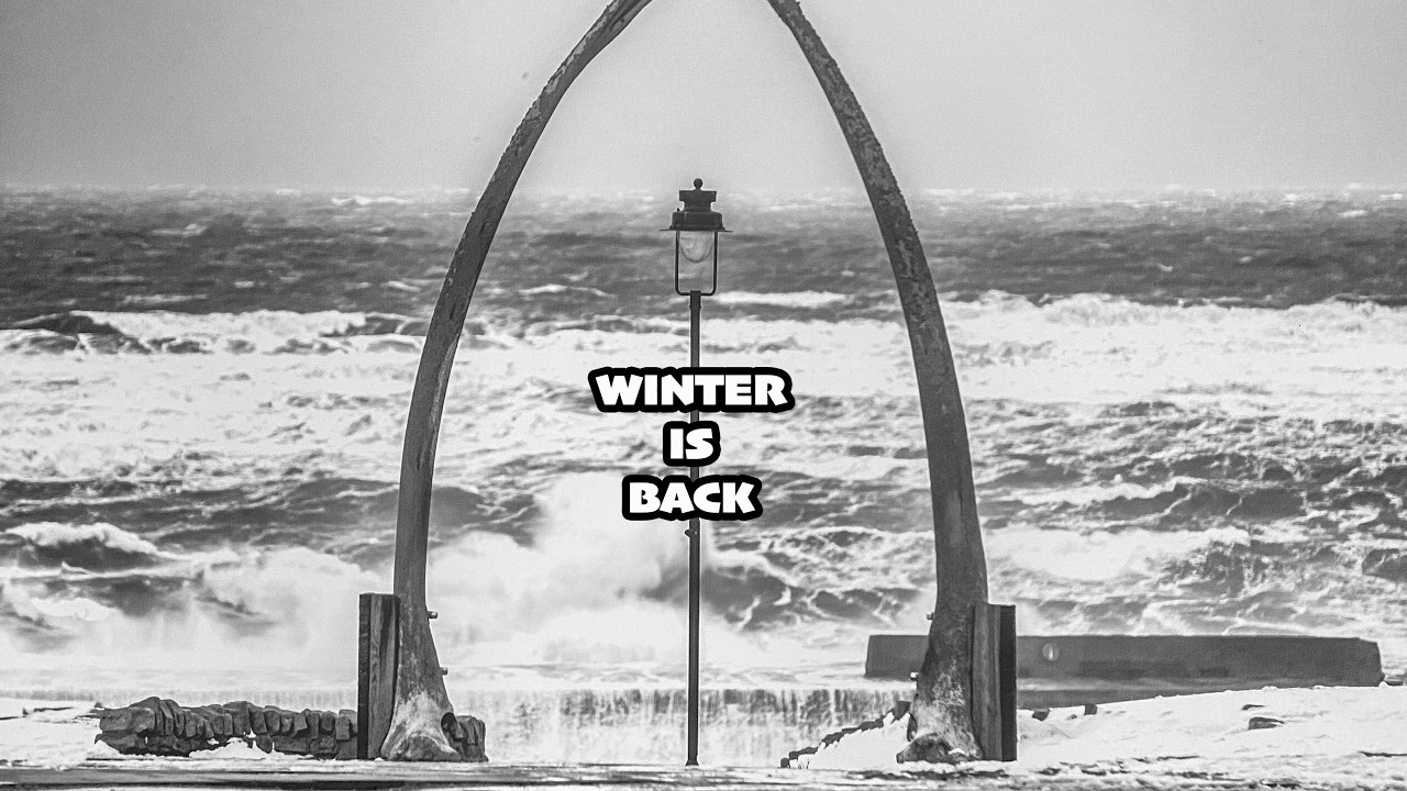 Whitby Goths Gather As Winter Returns - Stormy Weird Stuff In Yorkshire