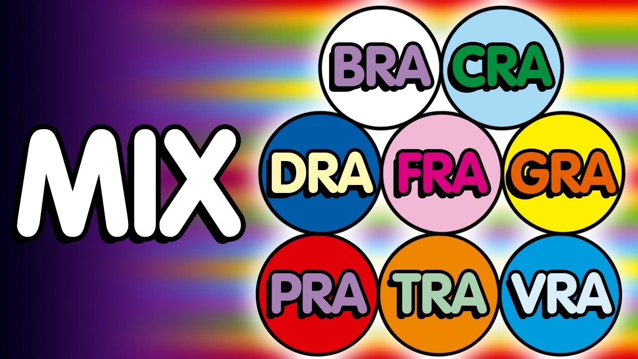 MIX BRA CRA DRA FRA GRA PRA TRA VRA  - CRIANÇAS INTELIGENTES -  www.criancainteligentes.com.br