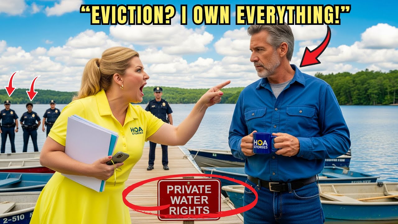 HOA Tried to Evict Me From My Lake Cabin — Turns Out I Own the Whole Lot and Their Boat Dock!