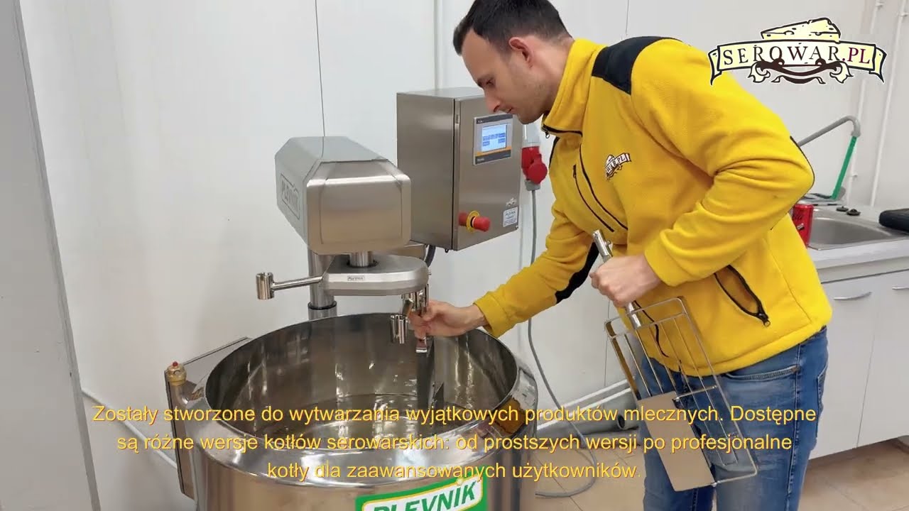 Kocioł serowarski PLEVNIK SKH 100 EL PREMIUM