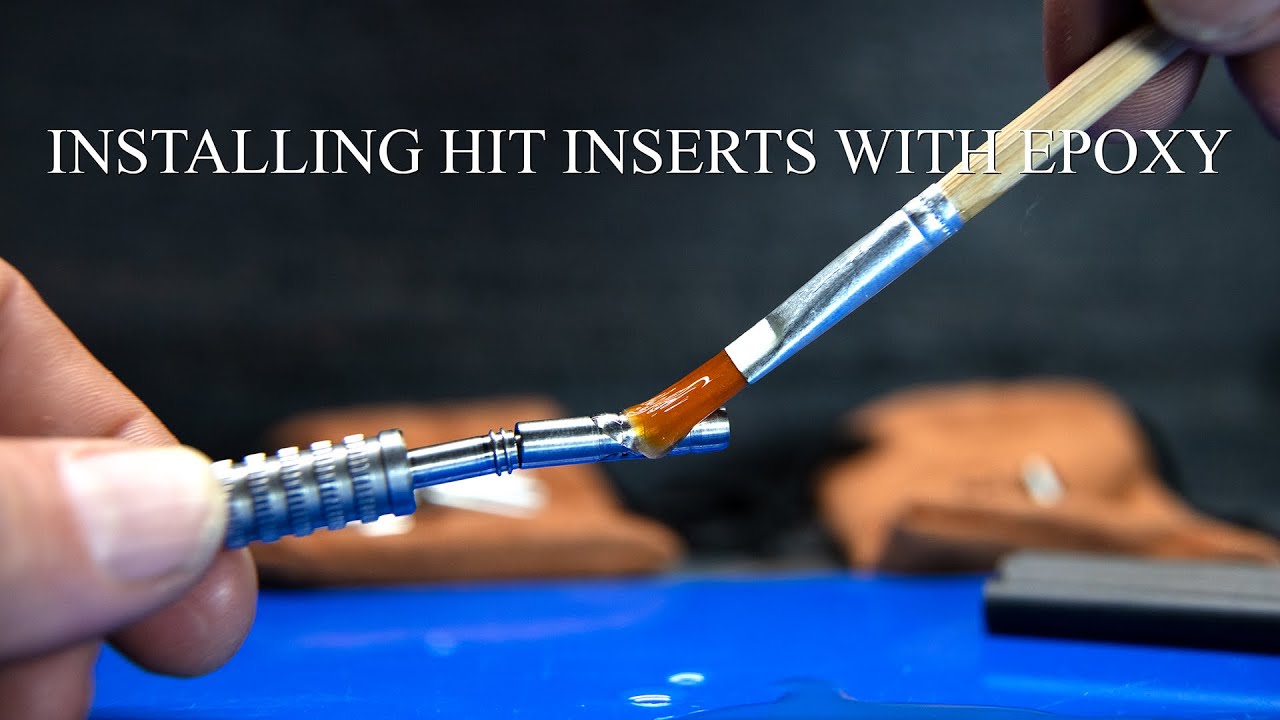 Installing HIT Inserts with Two Part Epoxy