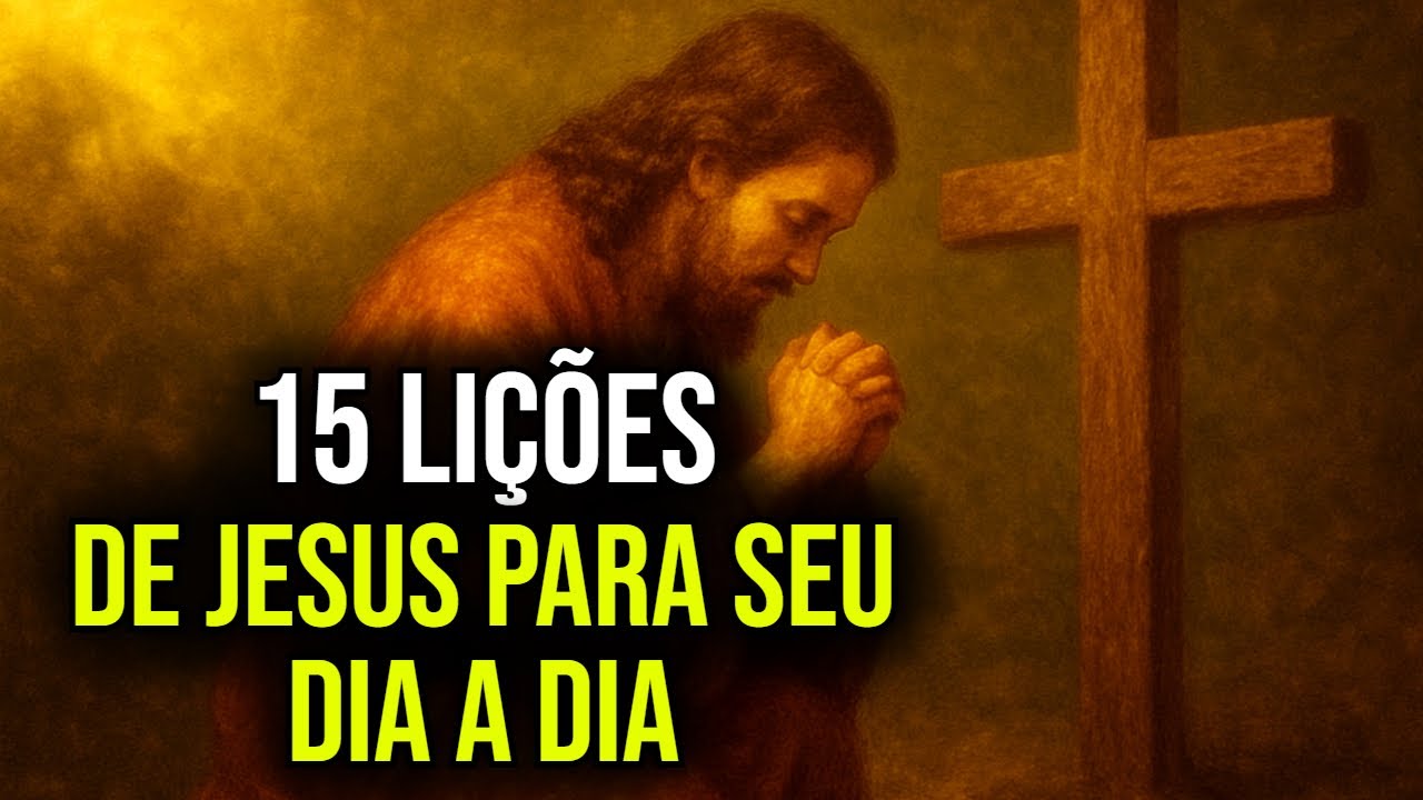 🕊️ AS 15 LIÇÕES MAIS PODEROAS DE JESUS PARA O SEU DIA A DIA