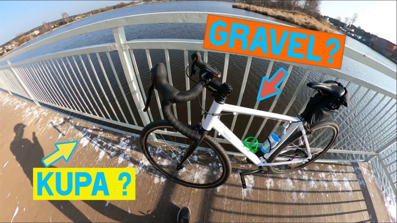 Robie z szosy gravel czy to ma sens ? | triban rc 100