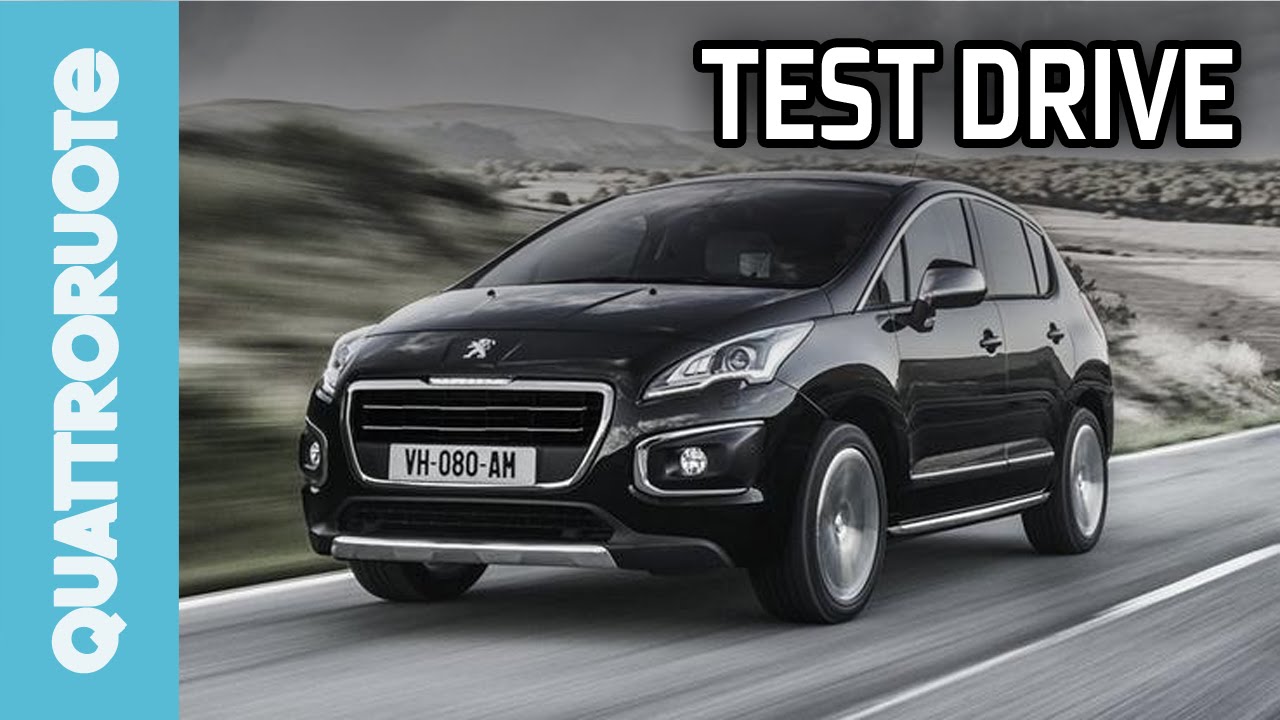 Peugeot 3008 HYbrid4 2014 Test Drive