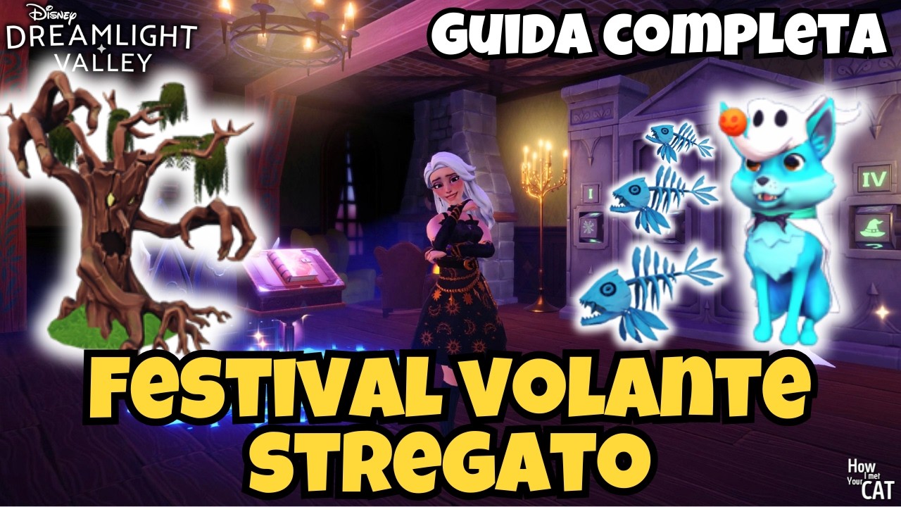 Tutti gli ENIGMI del Festival Volante Stregato | DISNEY DREAMLIGHT VALLEY ITA