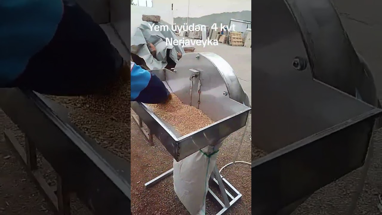 Yem üyüdən  4 kvt. Зернодробилка из нержавейки 4 кВт. 0558974430 Raqif