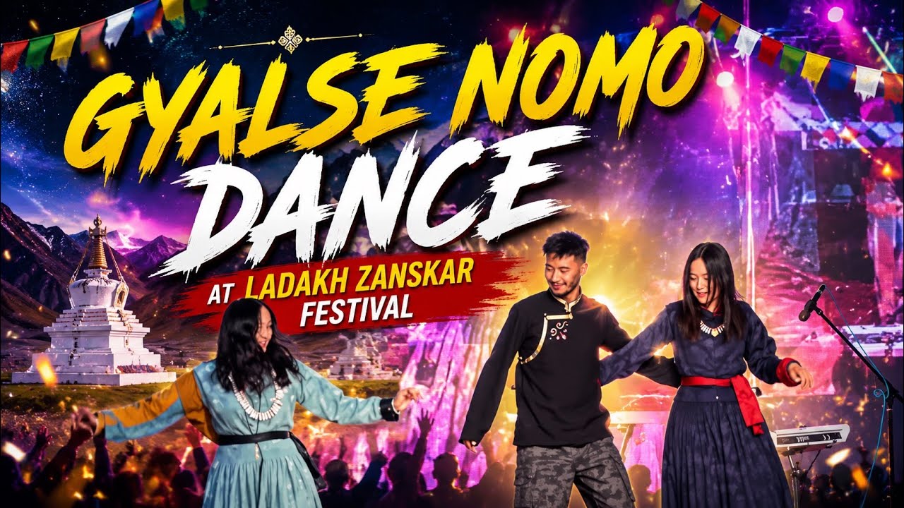 GYALSA NOMO | NEW LADAKHI SONG 2025 | STANZIN DASAL | DANCE COVER | LADAKH ZANSKAR FESTIVAL 2025