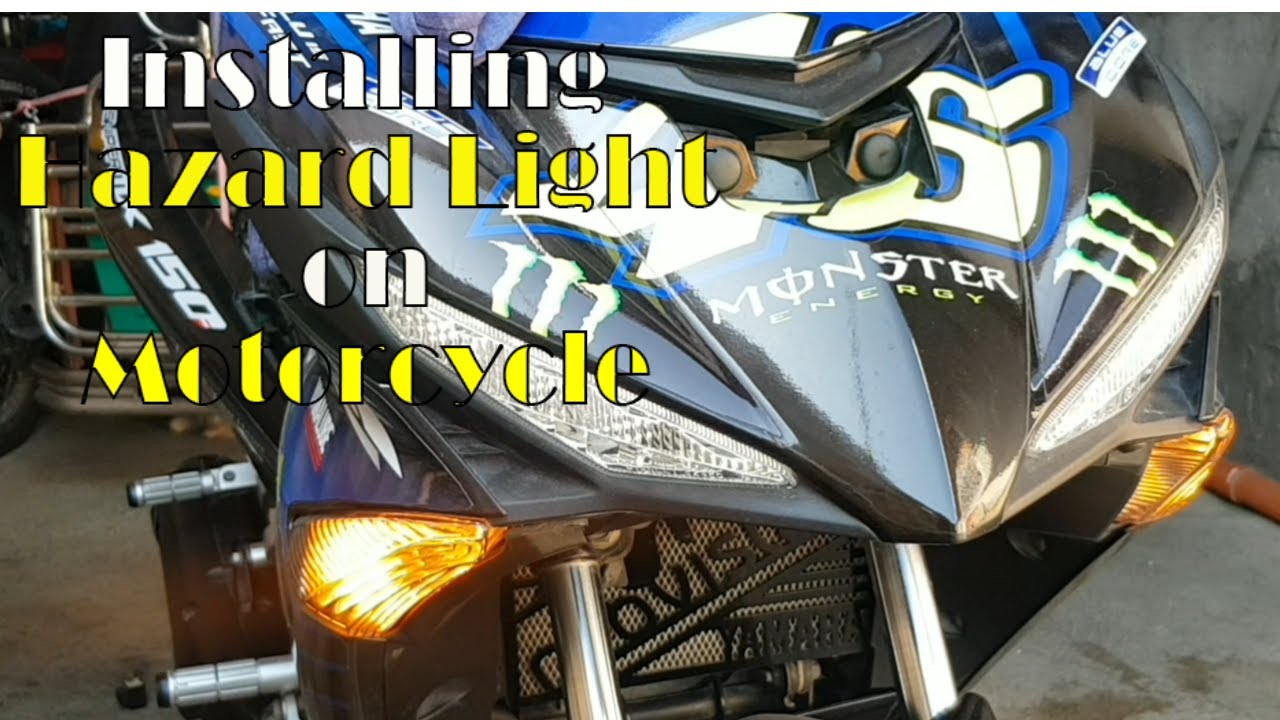 Installing Hazard Light on Motorcycle x Sniper150