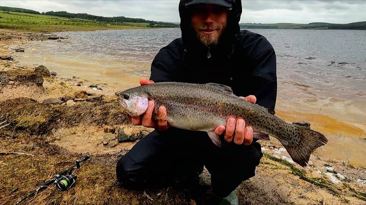 Catch And Cook! Fishing For A Rainbow Trout In Derwent Reservoir! Epic Day!!!