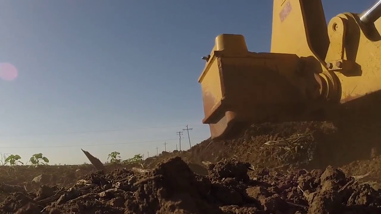 Deep Ripping The Soil.  I Cried When They Shattered My Hardpan!