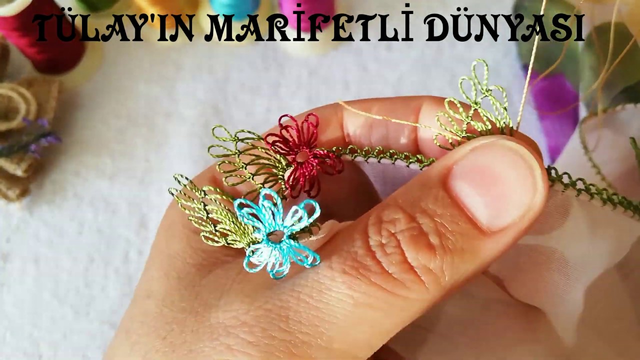 54-) Muhteşem , Gösterişli, Yapımı Kolay İğne Oyası Modeli - Needle lace - إبرة اللعب
