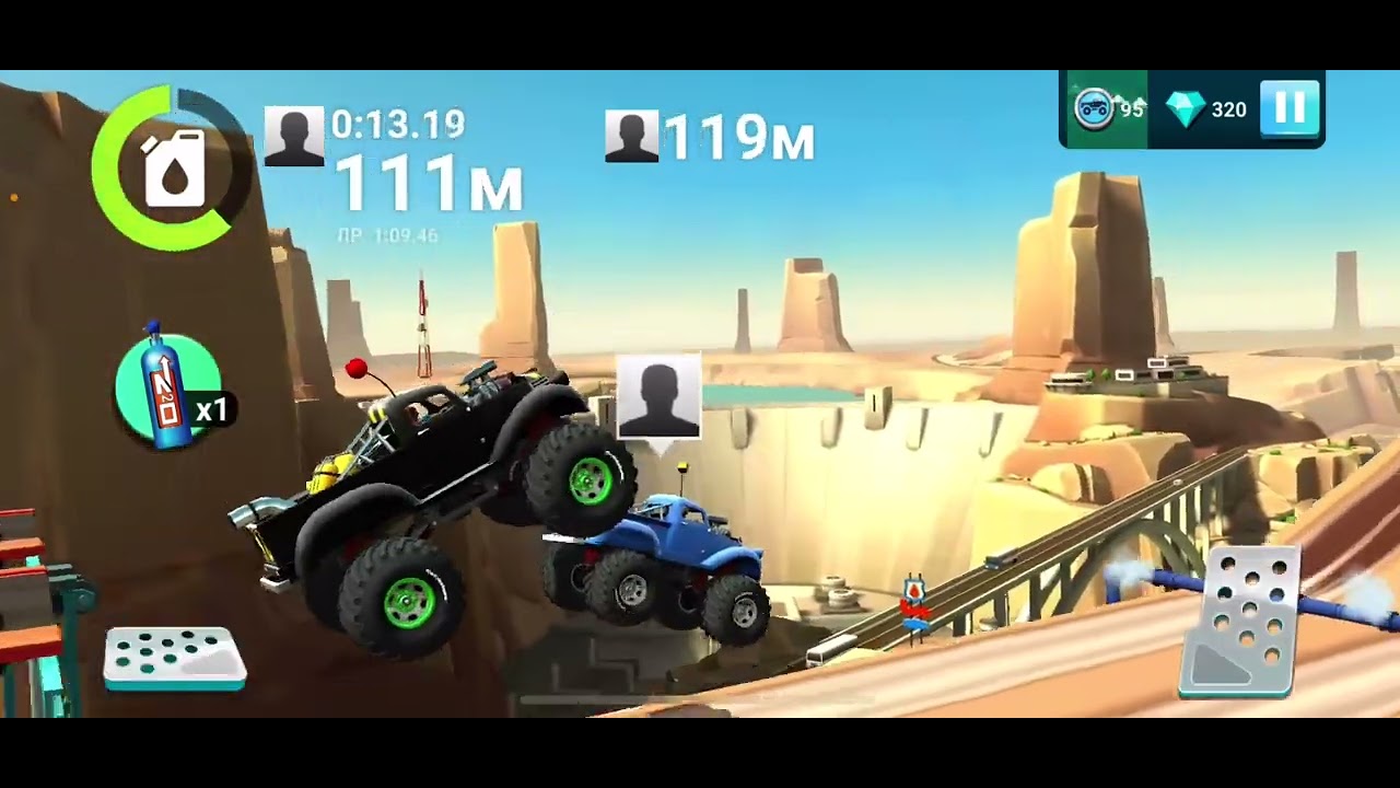 Играю в MMX￼ ￼HillDash 2 3 часть