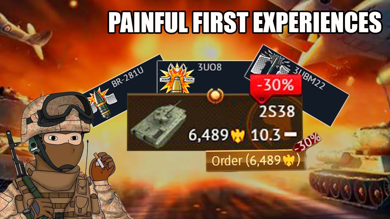 PAINFUL FIRST EXPERIENCES ON 2S38 DERIVATSIYA | War Thunder