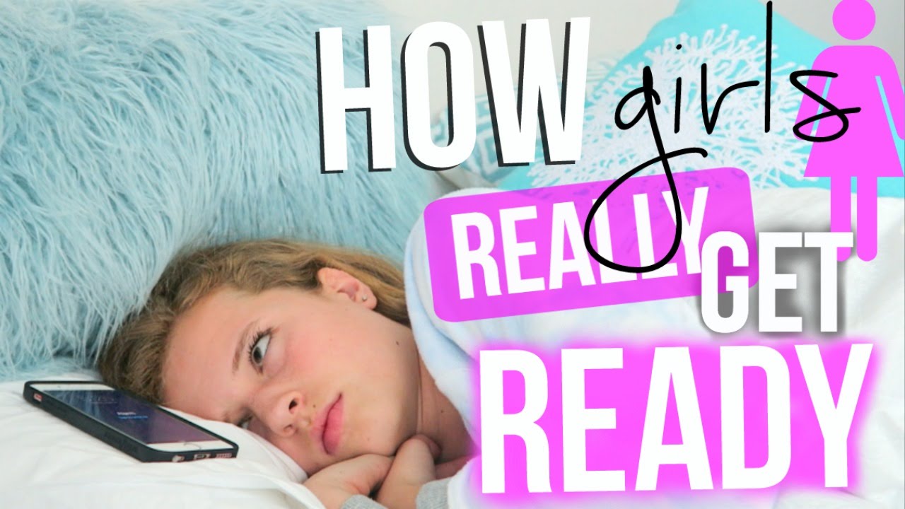 How Girls REALLY Get Ready! Girl Struggles!