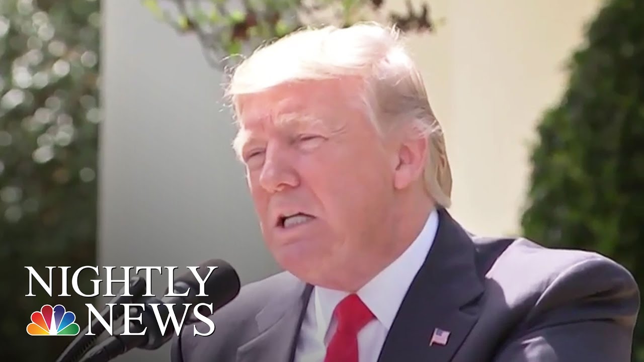 North Korea Crisis Is Now &lsquo;My Responsibility&rsquo;, President Donald Trump Says | NBC Nightly News