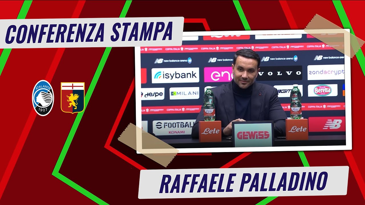 Conferenza stampa | Palladino dopo Atalanta 4-0 Genoa 03/12/2025