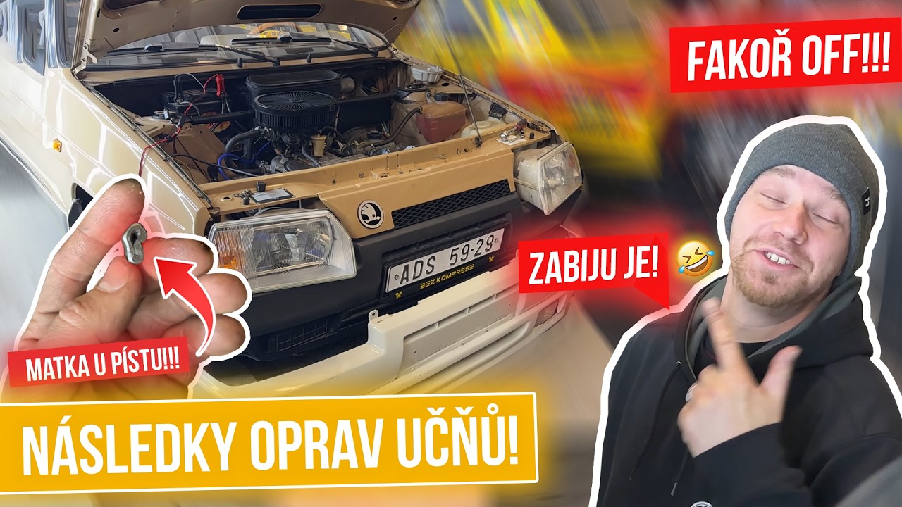 Jak doopravdy dopadla oprava Fakoře? FAIL!🔧 A opět lehčí TUNING 🔧 Fakoř Hnědka