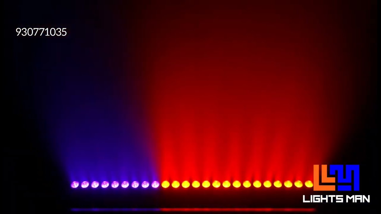 BARRA pixel wash+uv LED 24  RGBWYP  LUCES PARA ESCENARIOS CONCIERTOS  #concierto #discoteca #lights