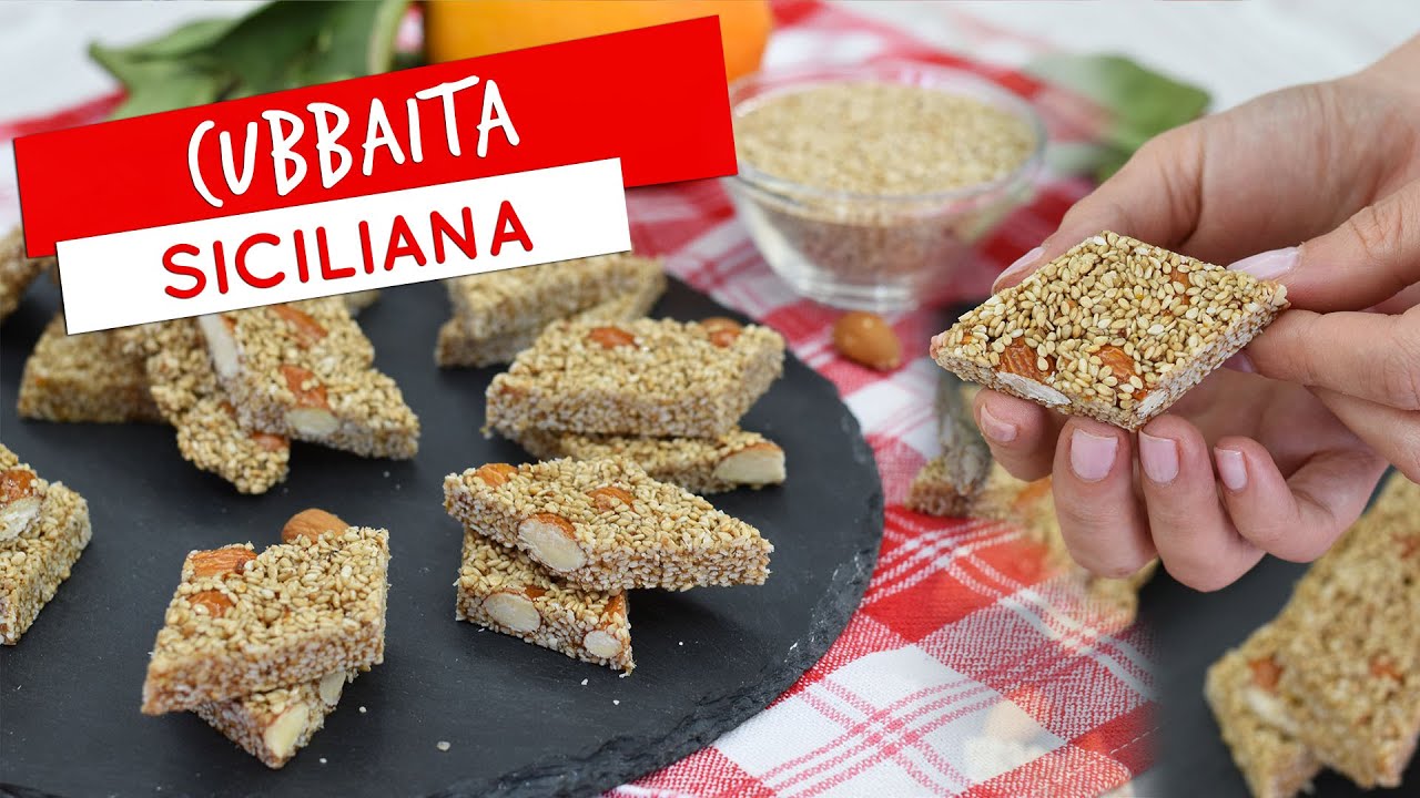 Cubbaita siciliana: ricetta tradizionale siciliana - Sicilian cubbaita: traditional sicilian recipe