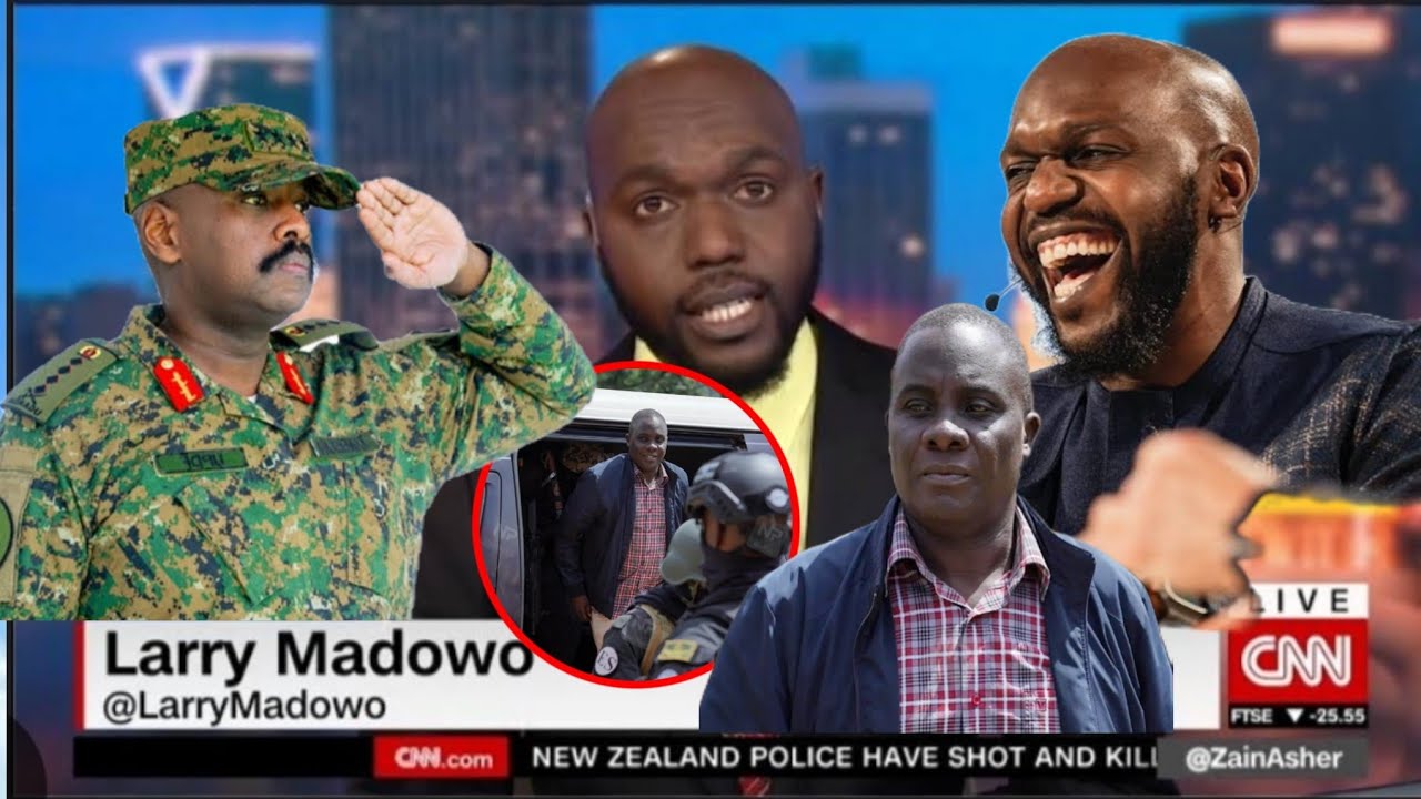 Kiwedde!! Larry Madowo kyakozi Gen Muhoozi; Muwanga Kivumbi bamusalidde mu kooti bikakali 