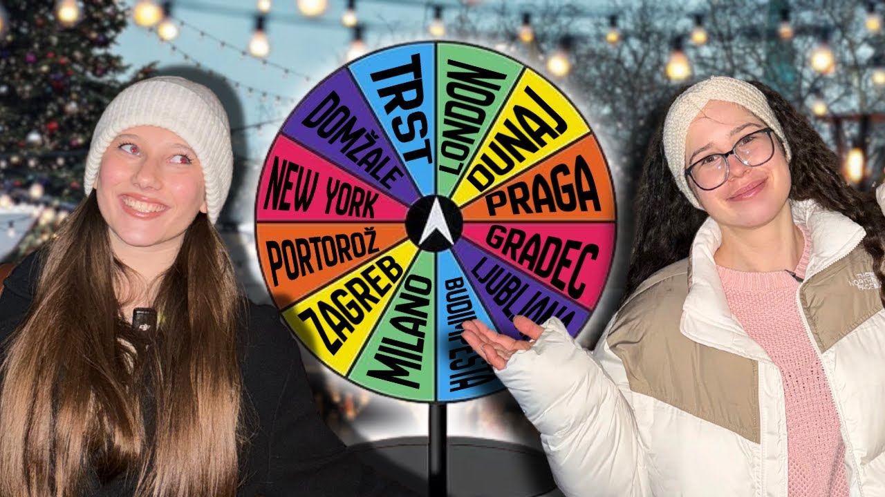 KOLO SREČE Določi Kam Greva Na LUČKE 😱