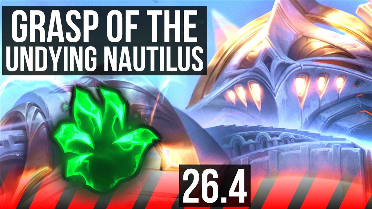 NAUTILUS vs RENEKTON (TOP) | Grasp Of The Undying, 24K damage, Good KDA: 9/2/11 | KR Master | 26.4