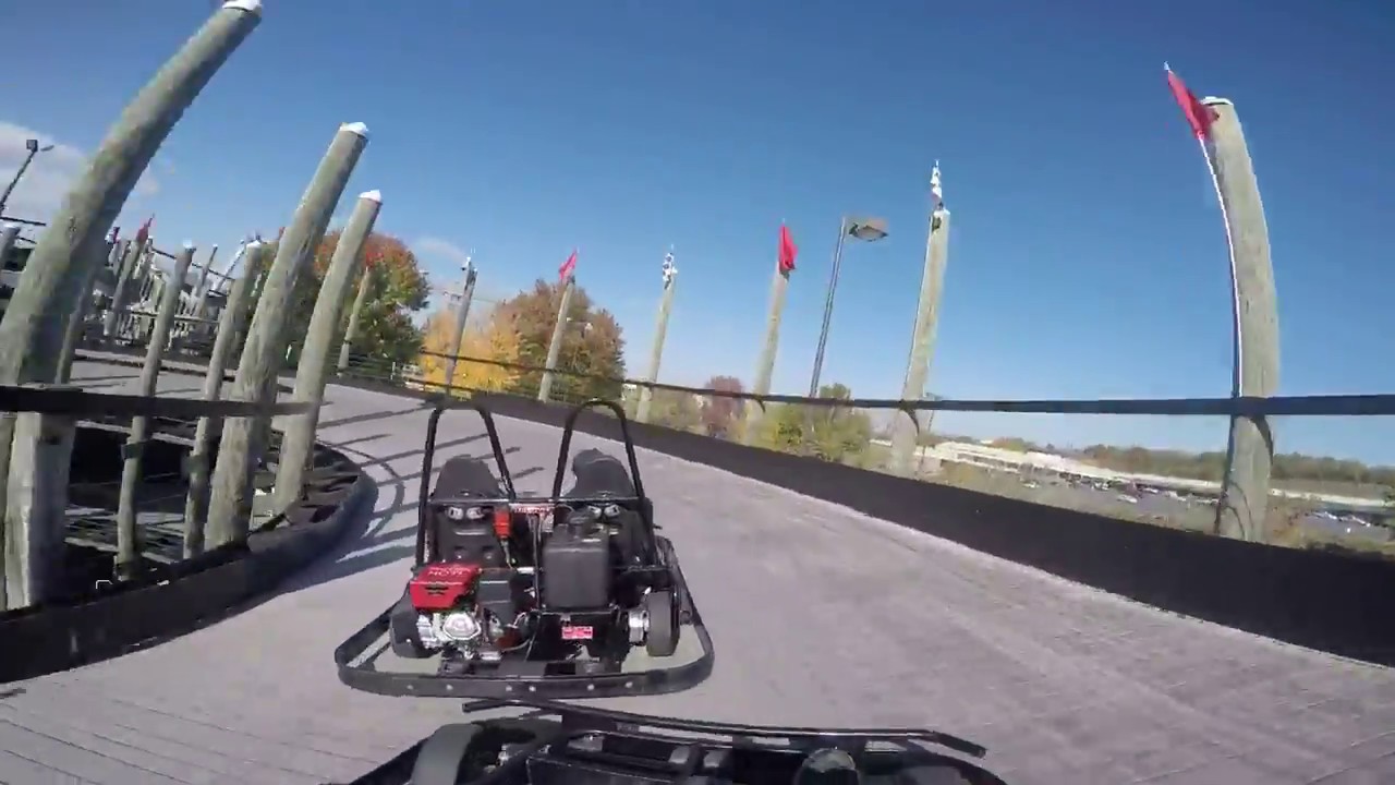 Family GO KART Racing at THE TRACK in Pigeon Forge Tennessee!!!!! Crash & Wipe Out!!!!!