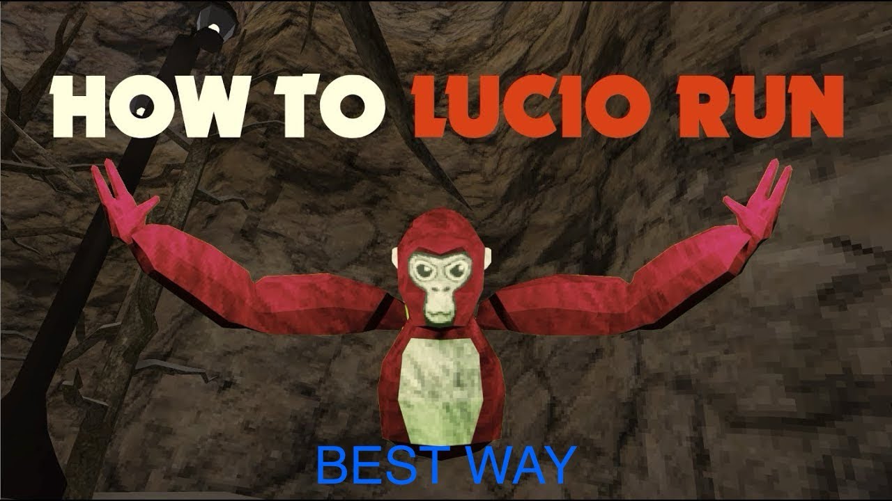 EASIEST WAY to lucio run in gorilla tag
