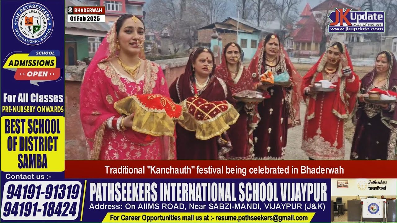 Traditional "Kanchauth" festival being celebrated in Bhaderwah
