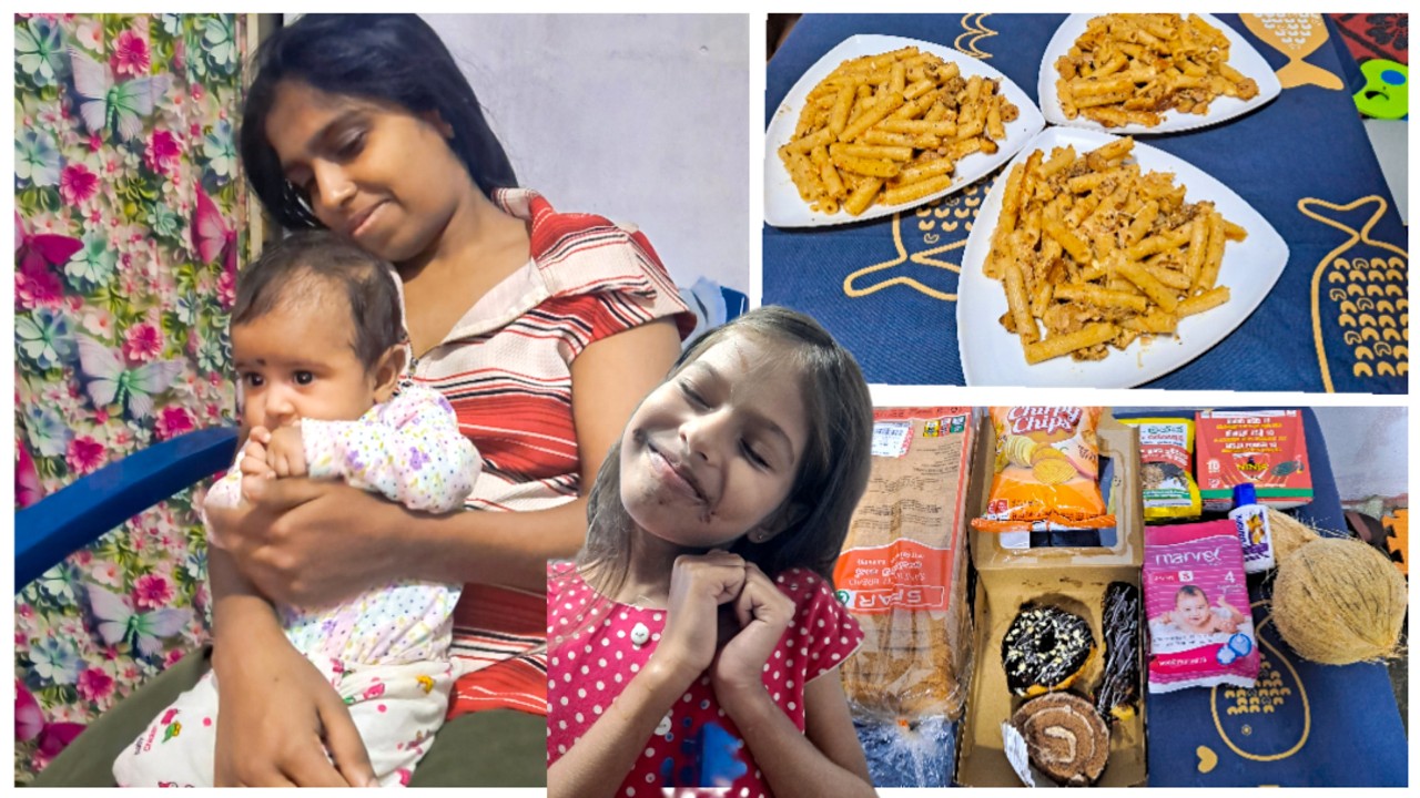 රසම රස චීසී පැස්ටා හැදුවා |තවත් ආදරනීය දවසක් -Our Daily Life in Sri Lanka | Cooking & Family Moments