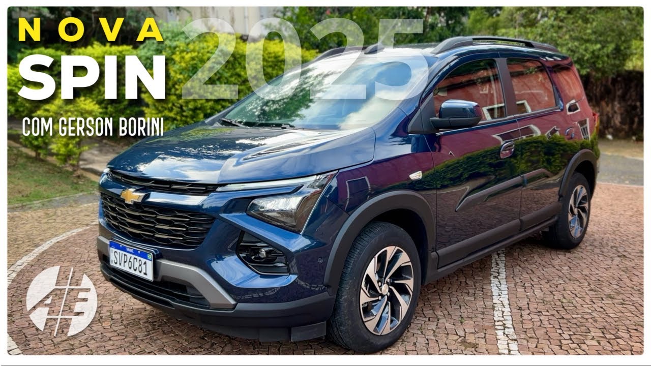 Nova CHEVROLET SPIN 2025 com GERSON BORINI. #chevrolet #spin