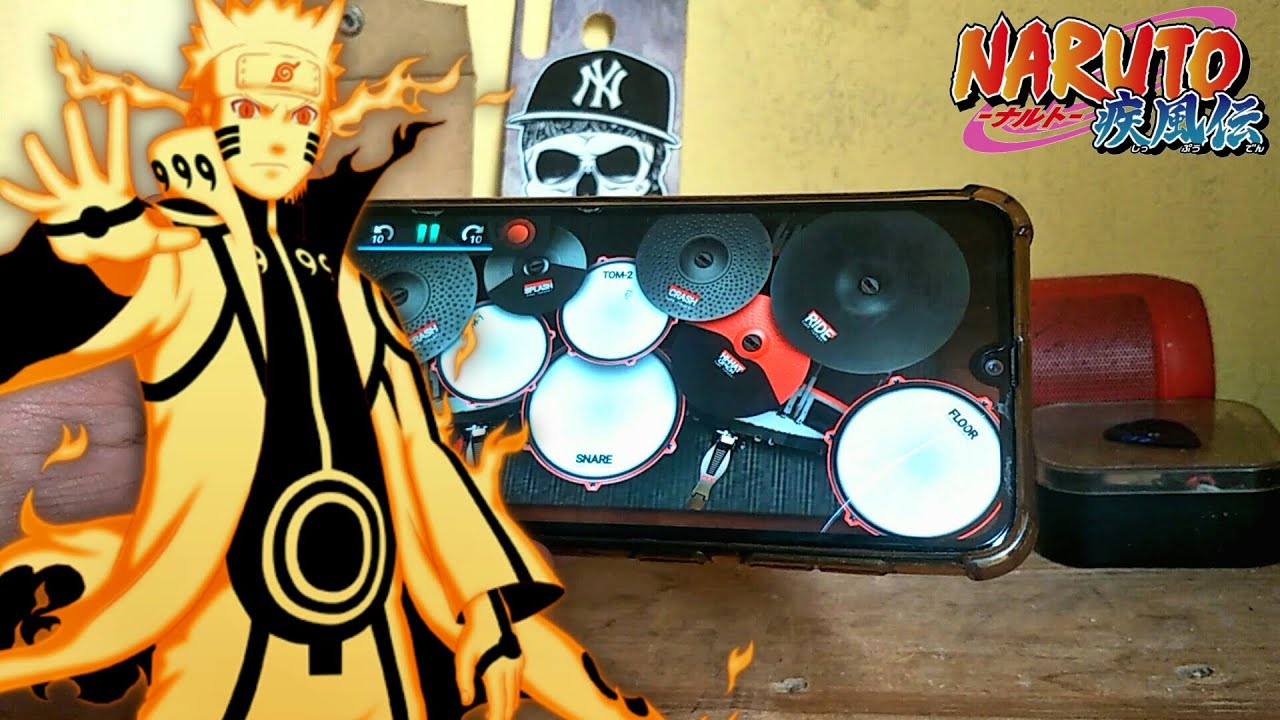 Naruto Shippuden OP 16 Full -『Silhouette (シルエット) 』by KANA-BOON - Real Drum Cover