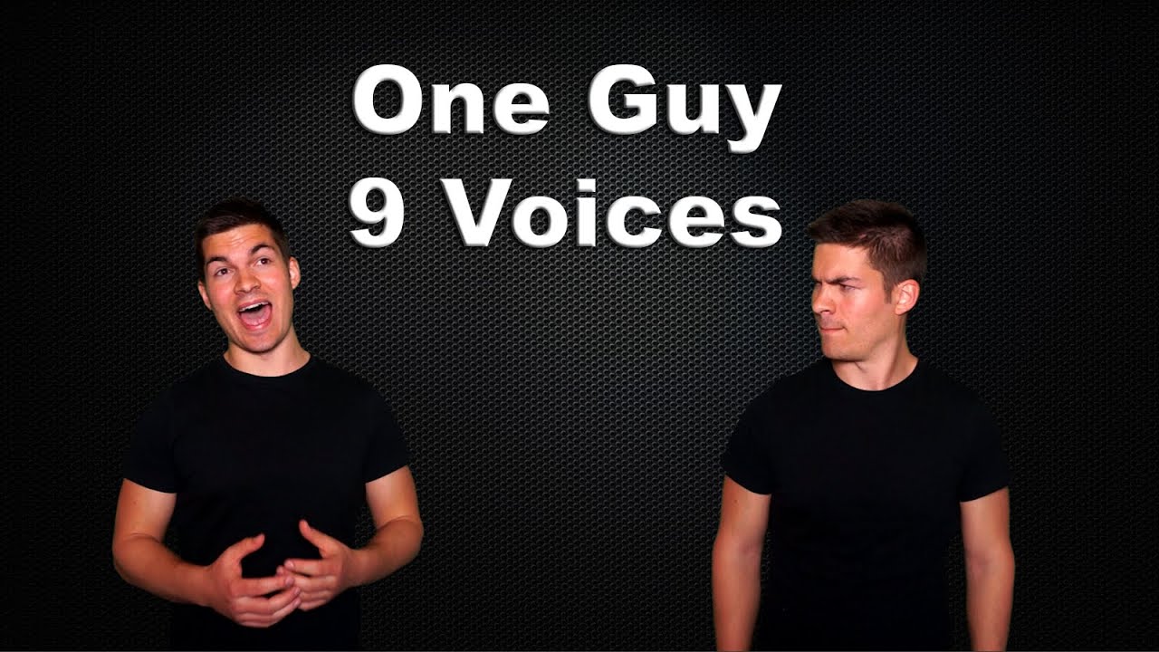 One Guy, 9 Voices | Average Jonas