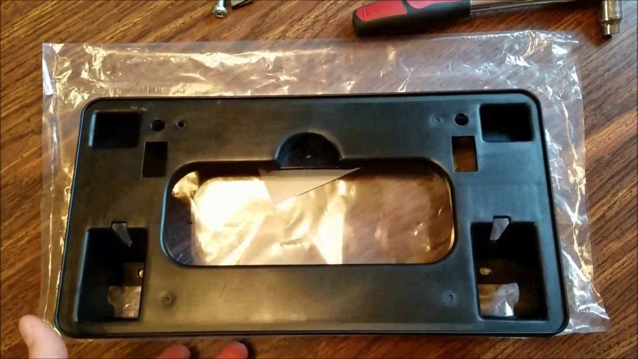 Front License Plate Bracket Install, 2006 Honda Civic