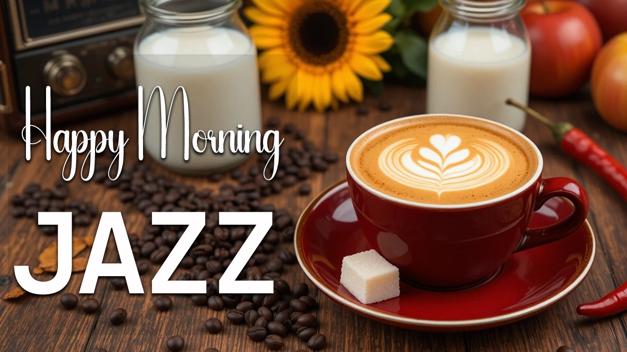 Happy Morning Jazz ☕ Bossa Nova background for Happy Moods, Great Moods & Stress Relief