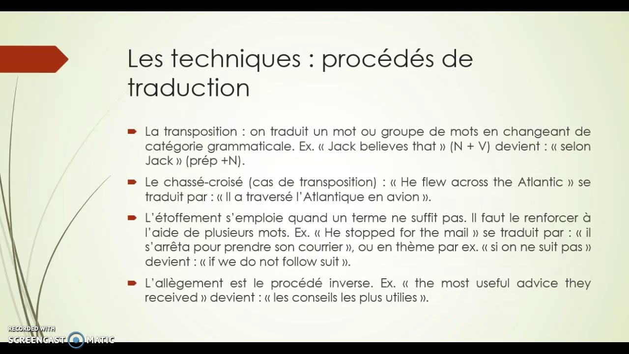 CPGE Traduction