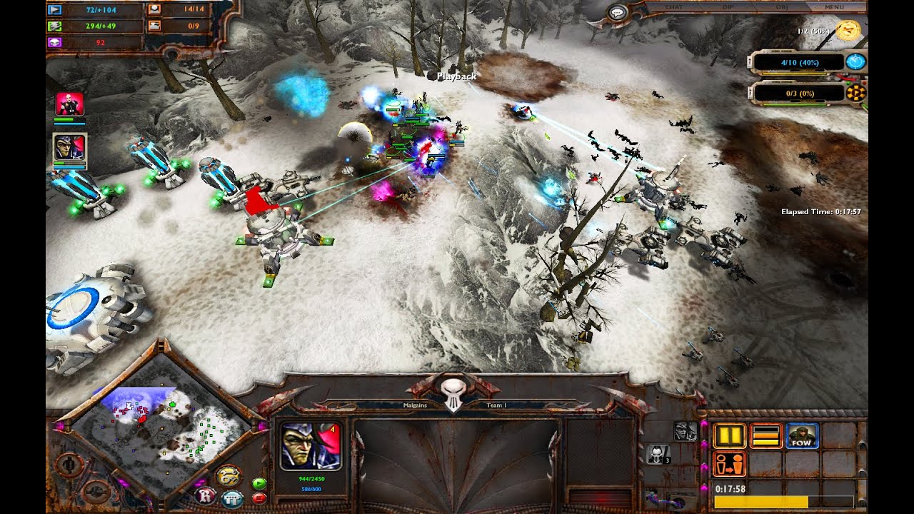 WH40K: DoW - Soulstorm [online] | (DEvT) Malgains vs. Malginas on Quest's Triumph