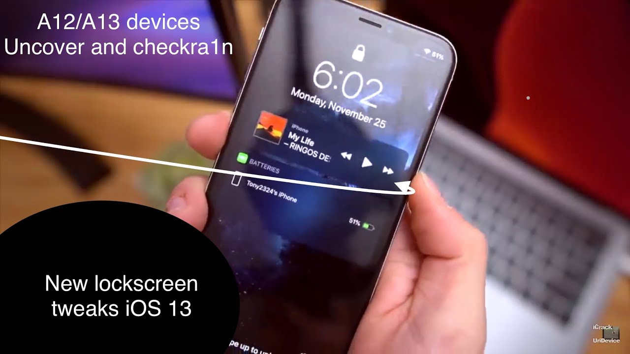 Top 3 new lockscreen tweaks for ios 13 checkra1n and uncover ((A12/A13 devices included)