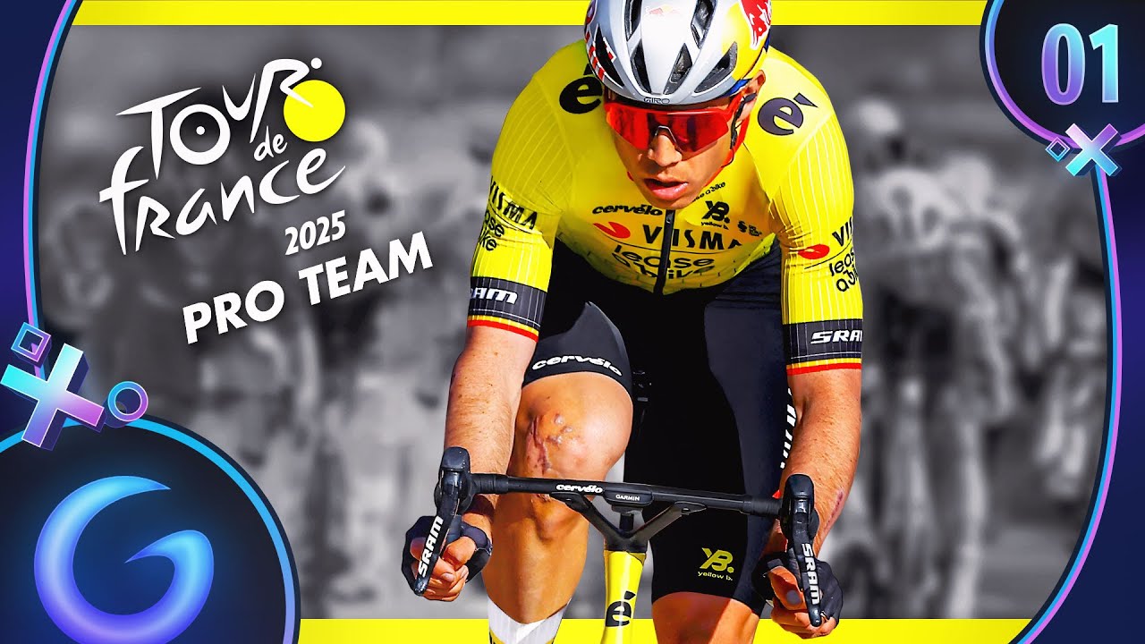 TOUR DE FRANCE 2025 - PRO TEAM FR 1/2 : Création de l'équipe !