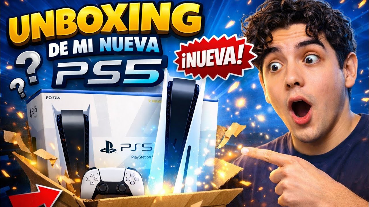 Unboxing de mi PS5 🥰