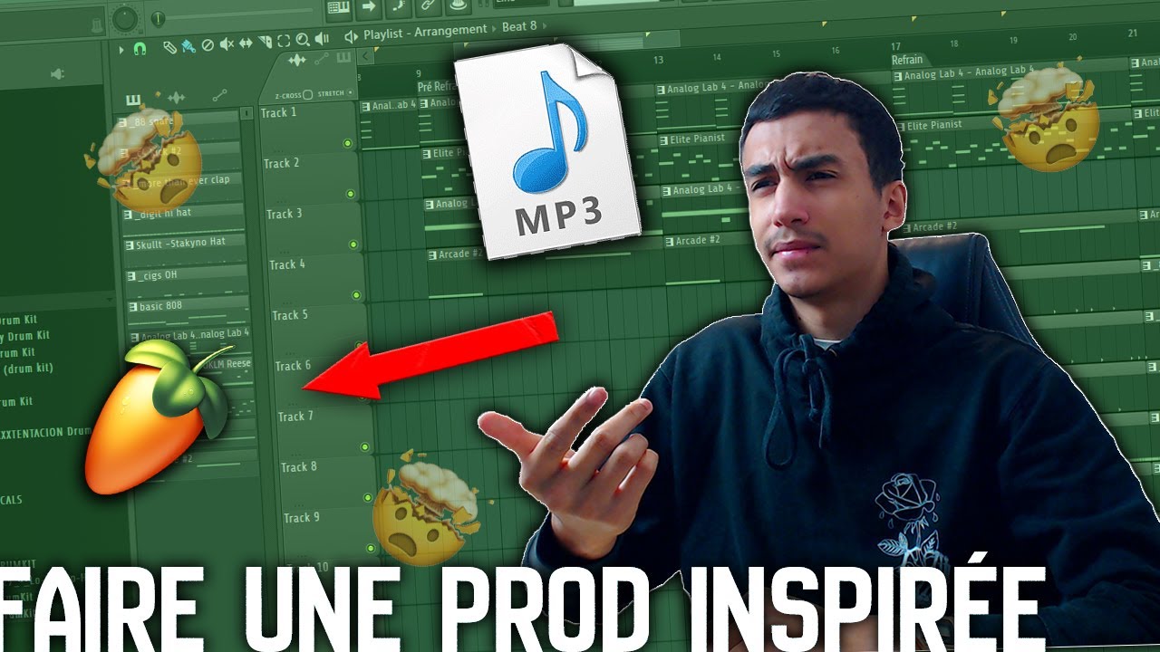 COMMENT FAIRE UNE PROD INSPIR&Eacute;E D'UNE AUTRE ? | Fl studio 20 tutoriel