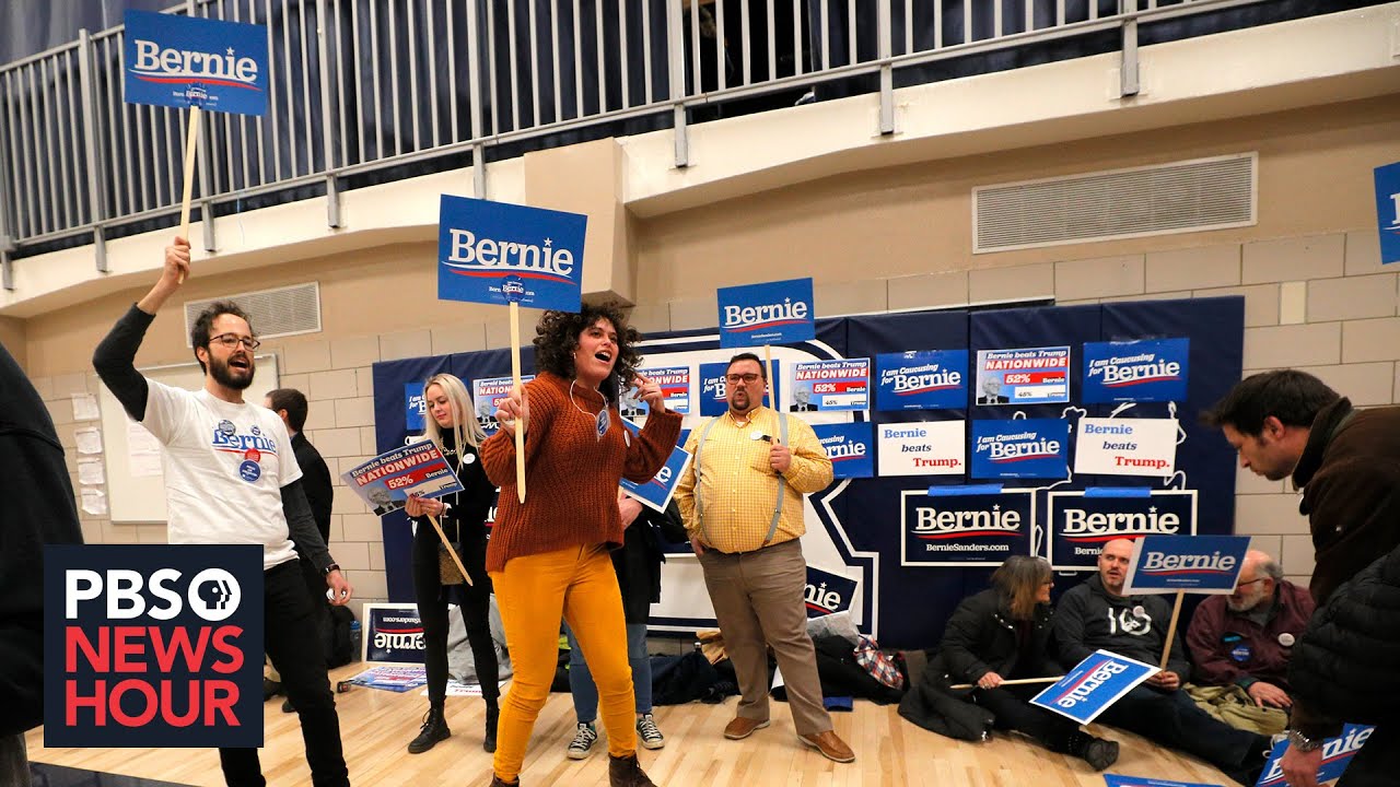 The latest results from the Iowa caucuses