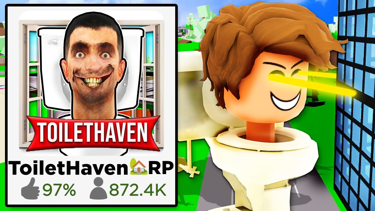 I Created a Fake SKIBIDI TOILET Brookhaven RP..