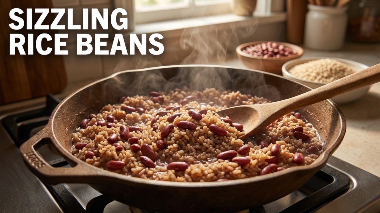The sound of Brown rice and Beans