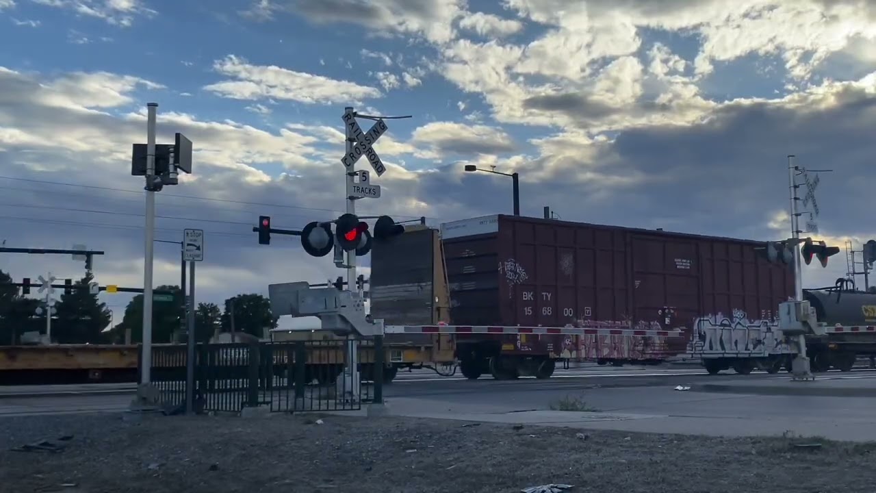 Union Pacific & RTD Havana Street Railroad Crossing, Denver Colorado 