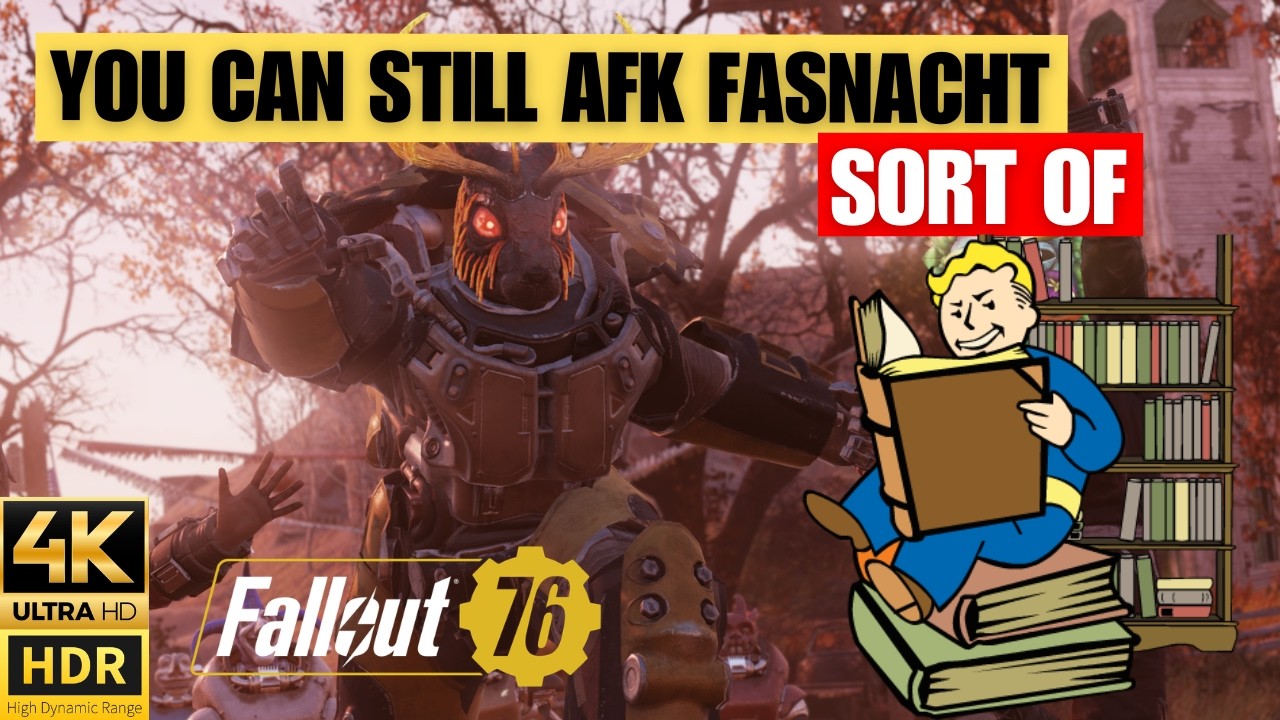 Вы все еще можете выйти из режима AFK в Фаснахте в Fallout 76.