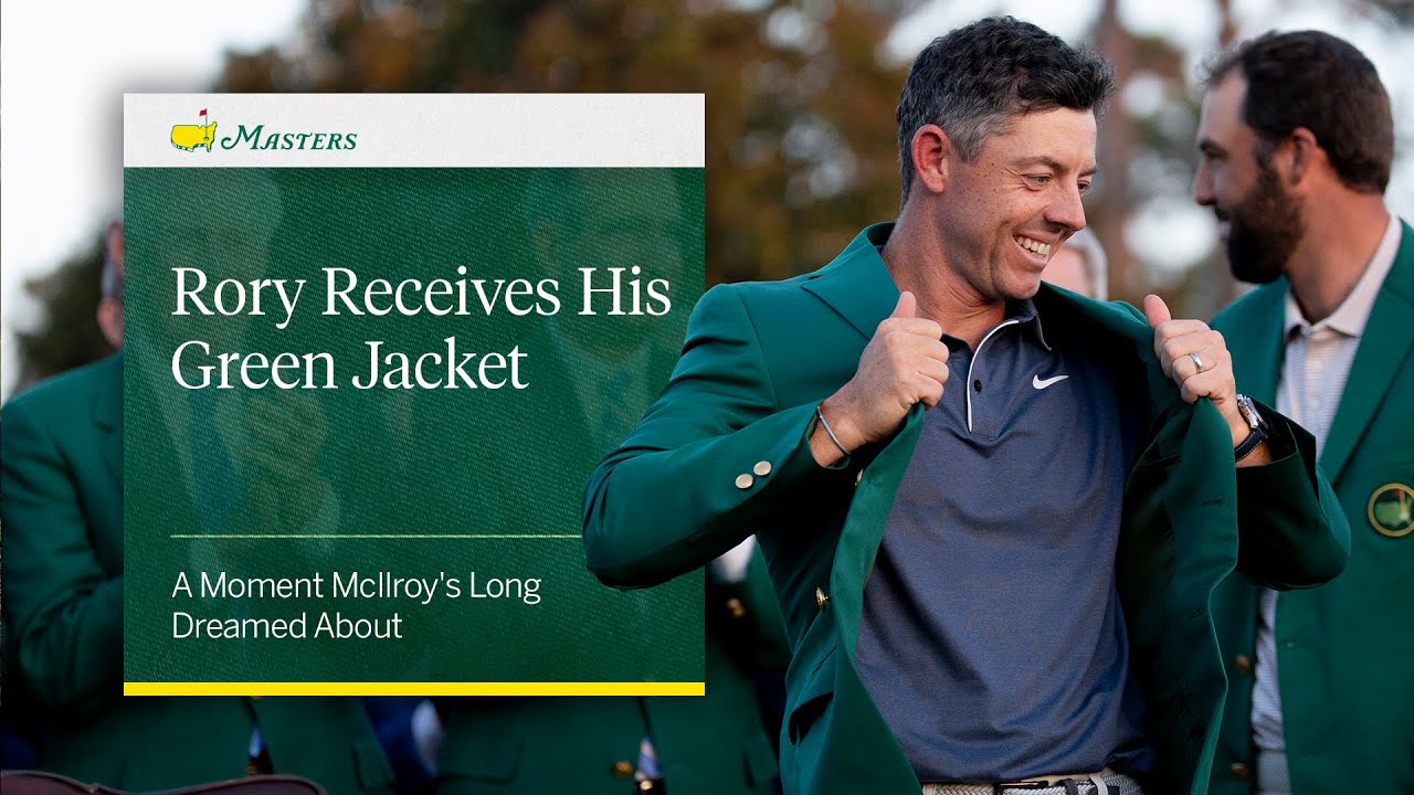 The 2025 Green Jacket Ceremony | The Masters
