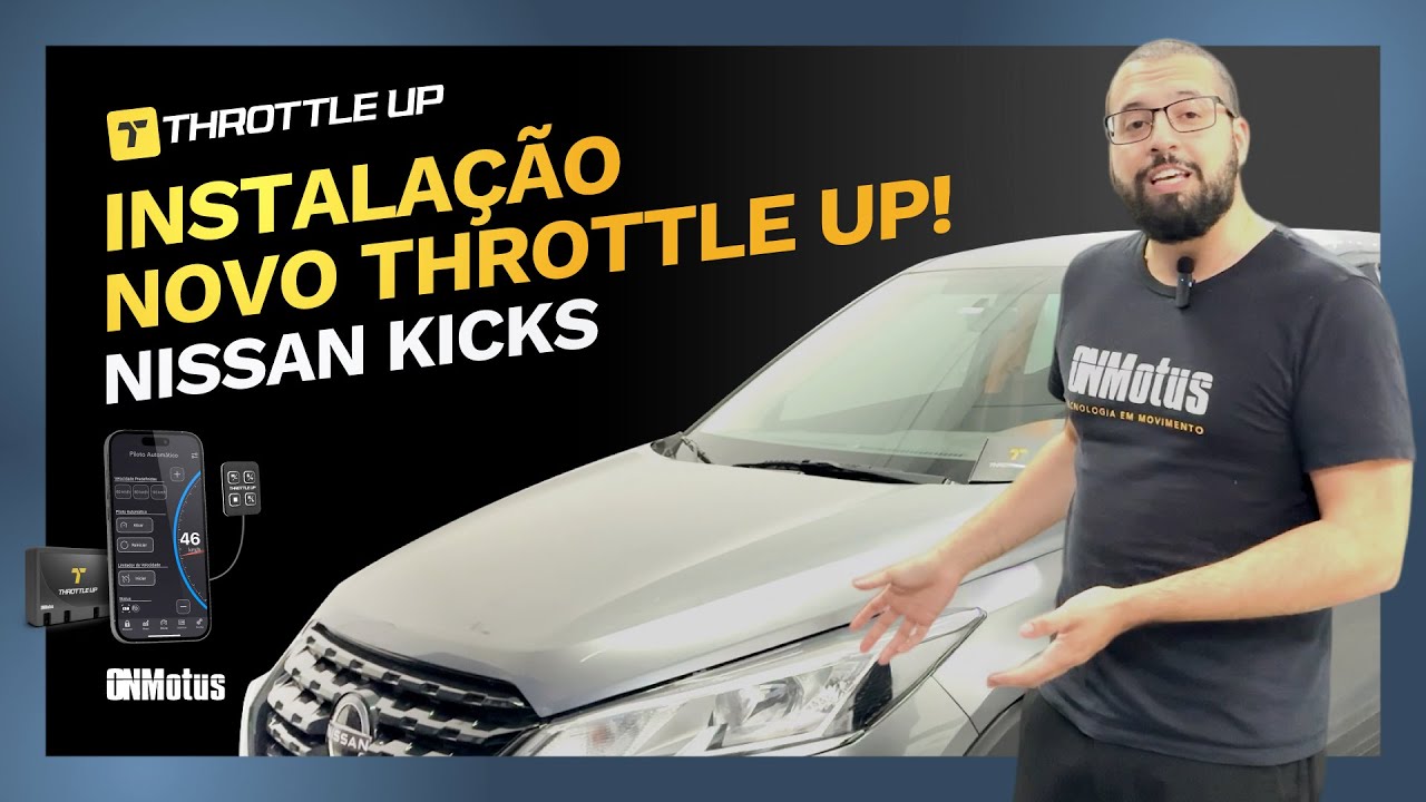 Piloto Automático 6 em 1 Throttle Up - Passo a passo da instalação plug and play no Nissan Kicks!