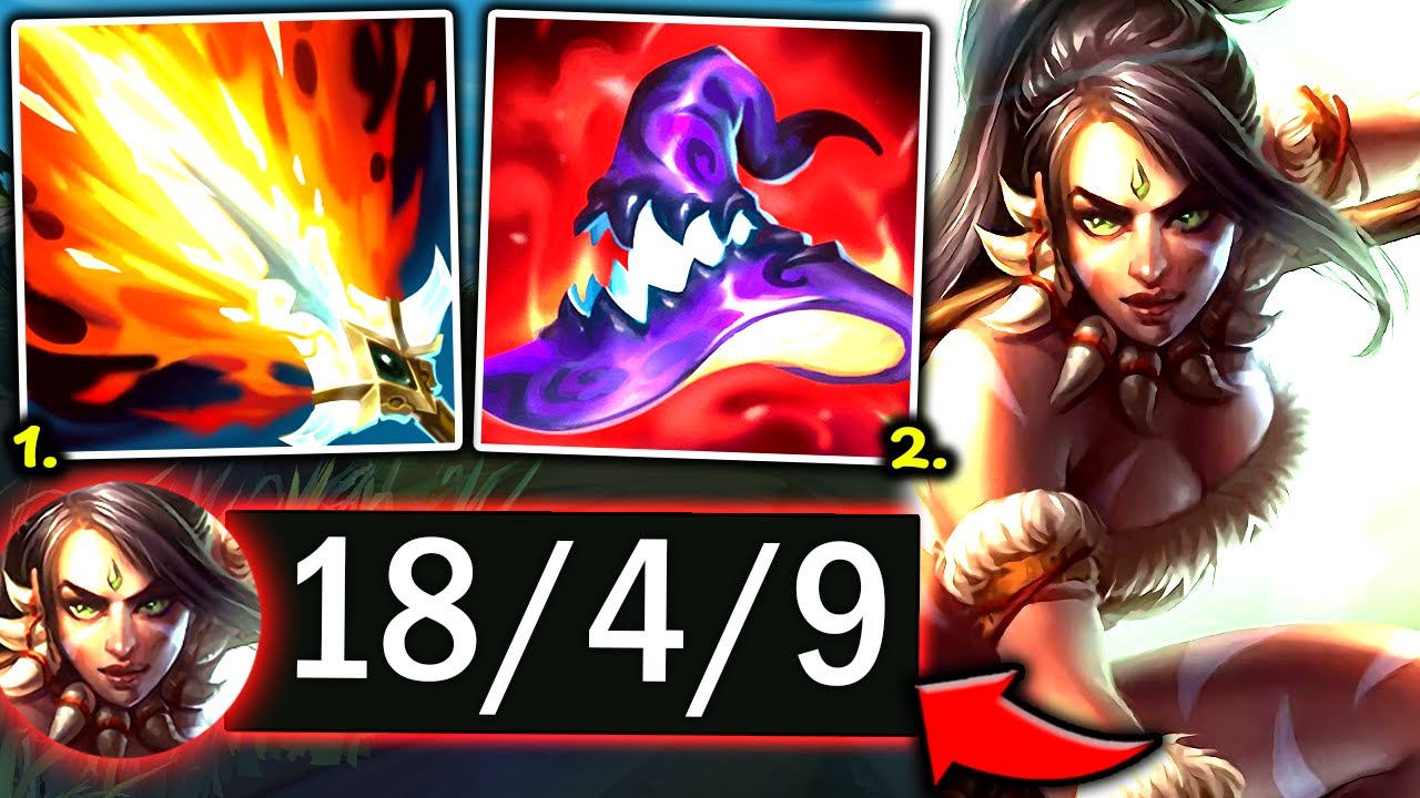 NIDALEE TOP BUT I 1V5 WITH 1000+ AP! (ONE SPEAR = ONE KILL) - 2025 Nidalee TOP Gameplay Guide