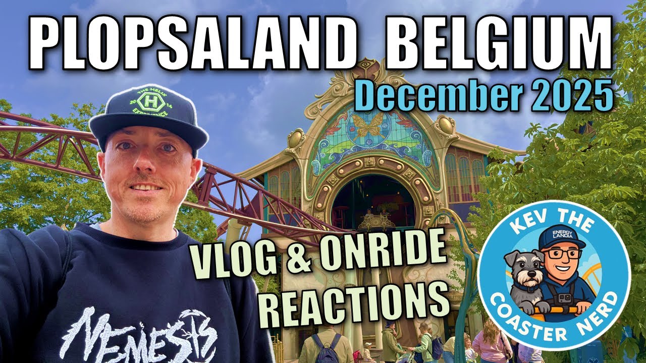 MY GAMBLE on The Ride to Happiness - Plopsaland Belgium VLOG & reaction POVs (December 2025)